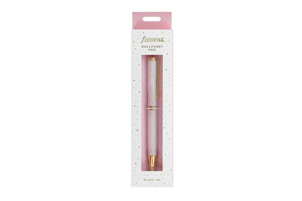Filofax Confetti Ballpoint Pen  - Rose Quartz