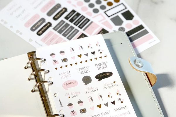 Filofax Confetti Stickers