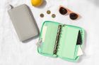 Filofax Saffiano Compact Zip Organiser