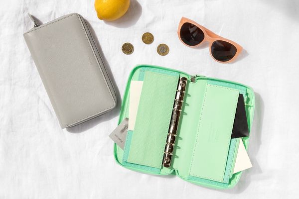 Filofax Saffiano Compact Zip Organiser