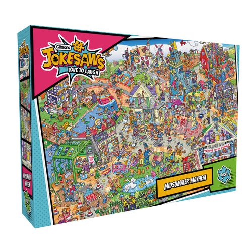 Jokesaws: Midsummer Mayhem 1000 Piece Jigsaw Puzzle