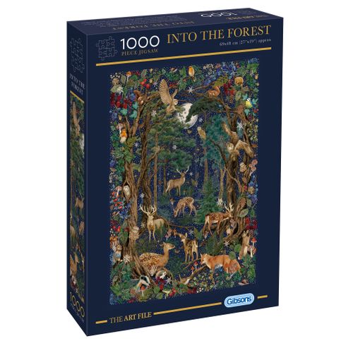 The Art File: Into the Forest 1000 Piece Jigsaw Puzzle