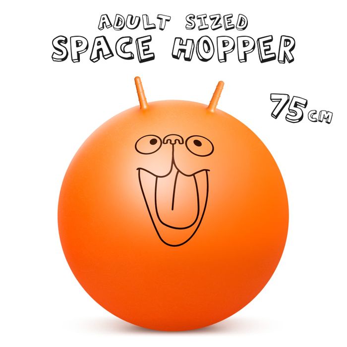 Giant retro space hopper top