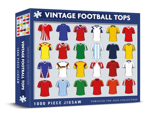 Vintage Football Tops 1000 Piece Jigsaw