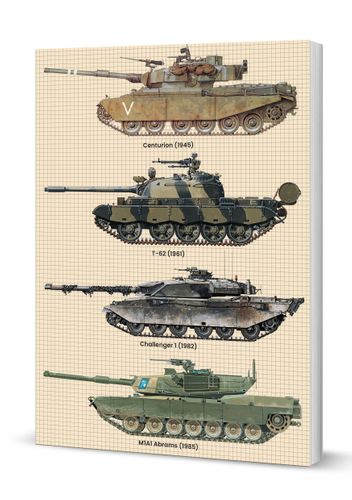 Tanks A5 Notebook