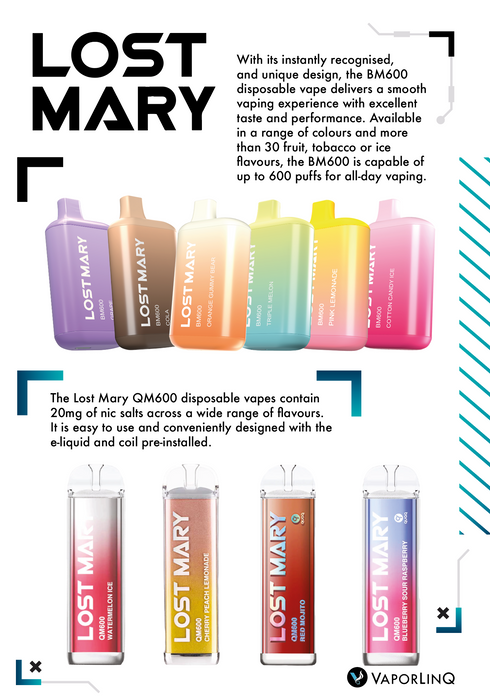 Lost Mary Disposable Vapes