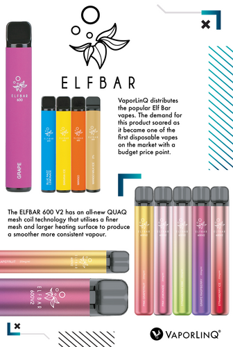 Elf Bar + Elf Bar 600 V2