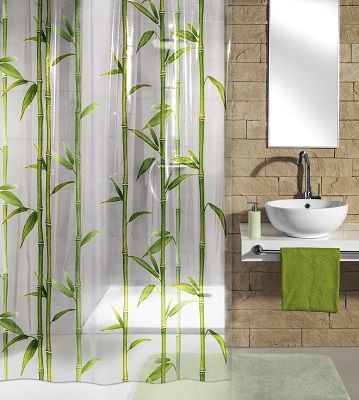 Best Selling Bambu Shower Curtain - PVC Free and Eco Friendly