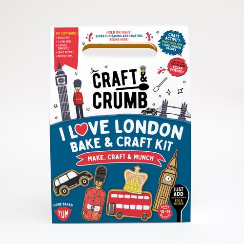 I Love London biscuit bake & craft kit