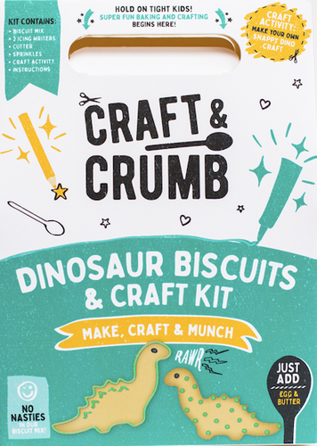 Dinosaur Biscuit Bake And Craft Kit