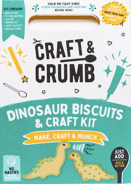 Dinosaur Biscuit Bake And Craft Kit
