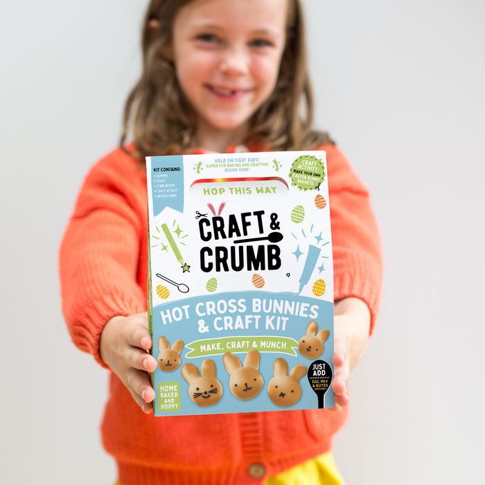 Easter hot cross bunny bake and craft kit