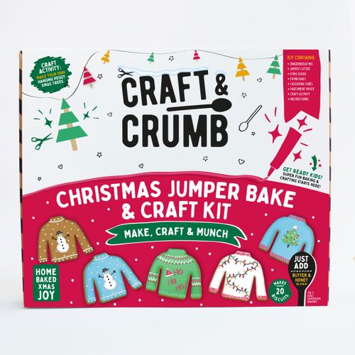 Christmas Jumper biscuit bake and craft kit