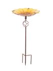 Sunflower Birdbath