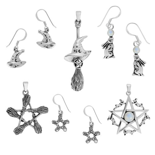 Stunning 925 Witches & Pagan Jewellery