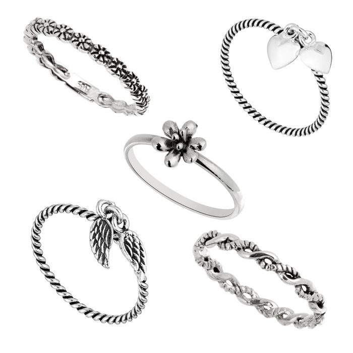 Beautiful 925 Silver Ring Collection