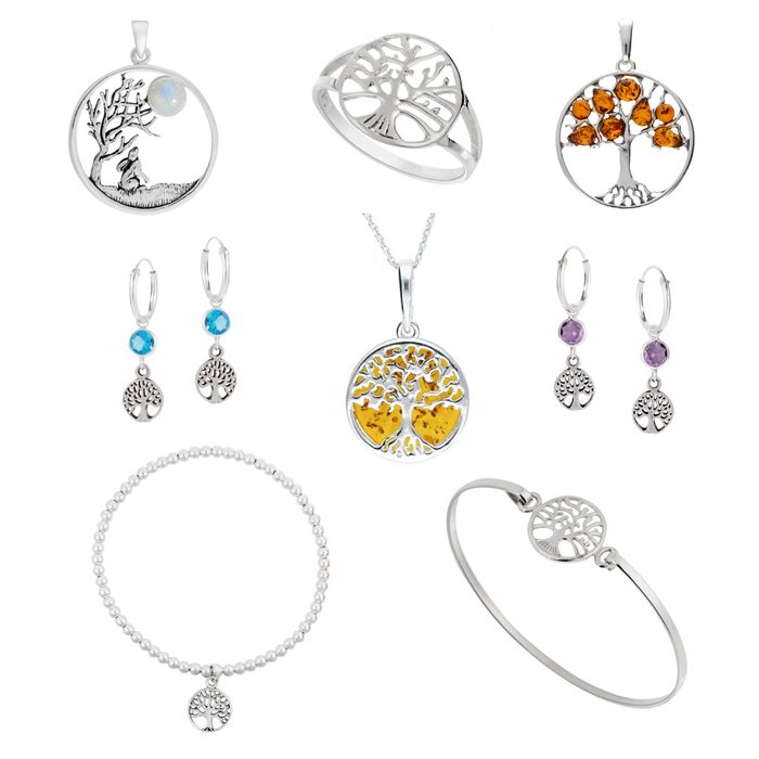 Stunning 925 Silver Tree of Life Collection
