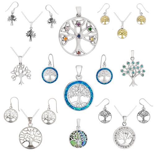 Stunning 925 Silver Tree of Life Collection