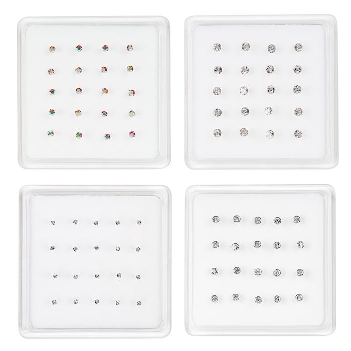 925 Silver Nose Studs & Nose Rings