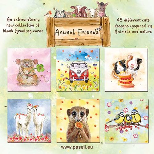New Animal Friends Greeting Cards