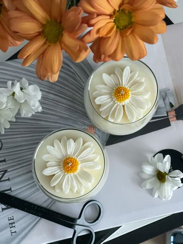 Springtime Shower Candle