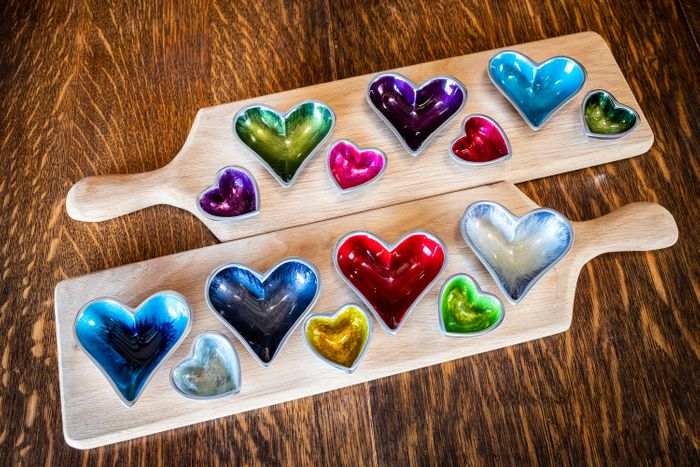 Aluminium Heart Collection