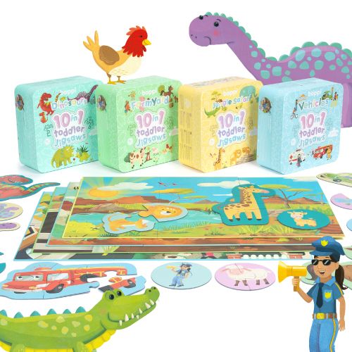 boppi 10 in 1 Toddler Jigsaws