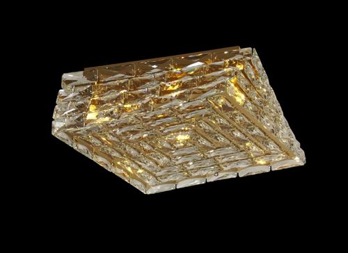 Gold chandelier