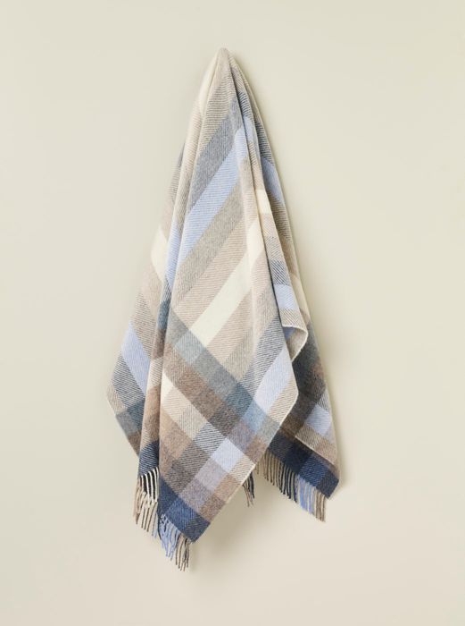 Woodale - Blue Throw (T0842/U11)
