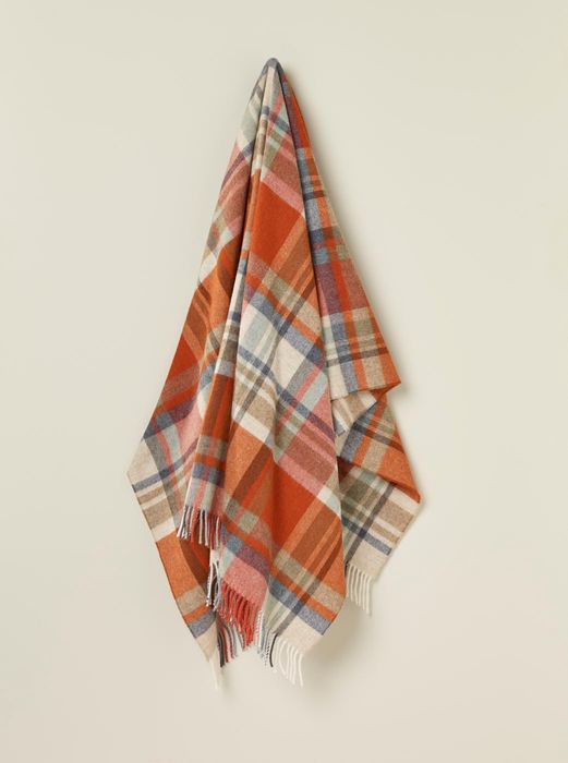 Portree - Orange Throw (T0919/R12)