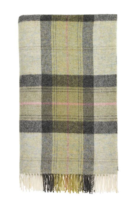 Skye - Green Throw (T0978/A06)