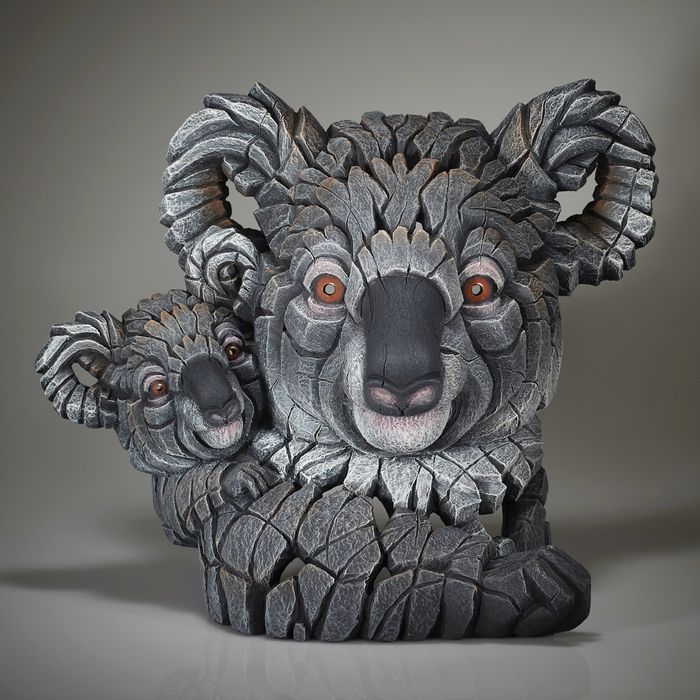 Edge Sculpture - Koala & Joey Bust