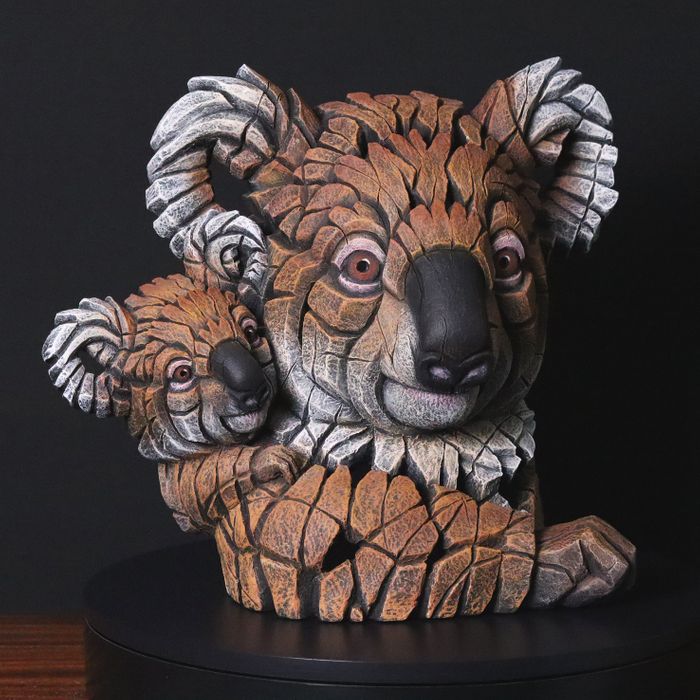 Edge Sculpture - Koala & Joey Bust