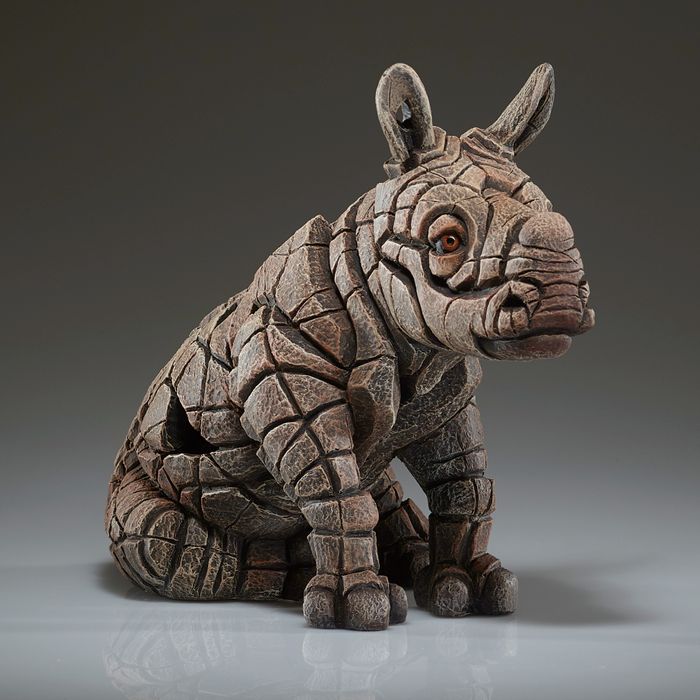 Edge Sculpture - White Rhinoceros Calf