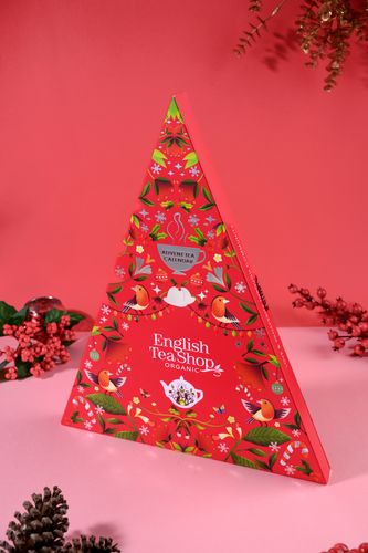 Red Triangular Advent Calendar