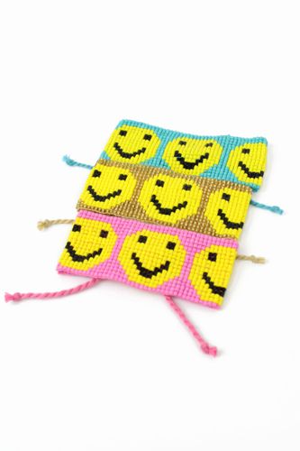 PACK OF 3 BRACELETS HAPPY FACE