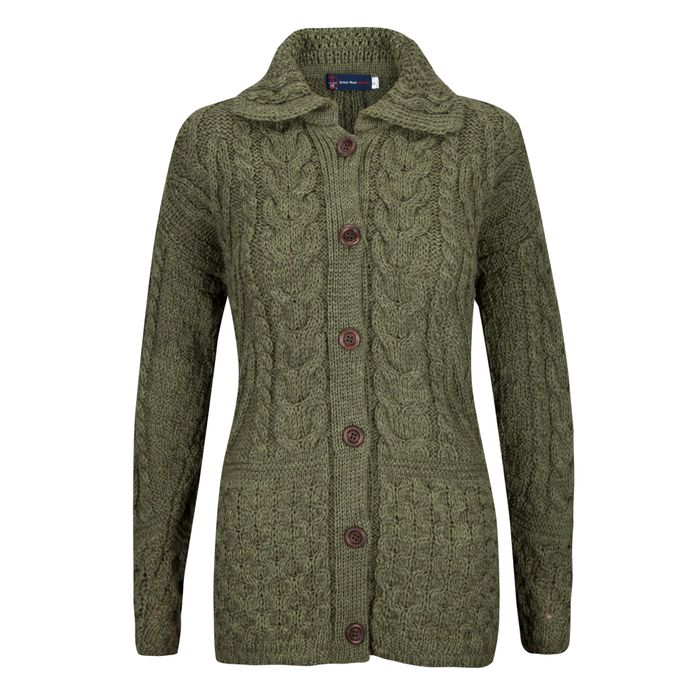 Ladies British Wool Cardigan