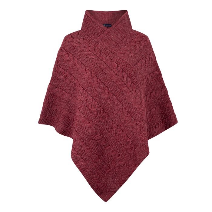 Ladies V-neck poncho