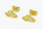 GOLD CLOUD STUDS