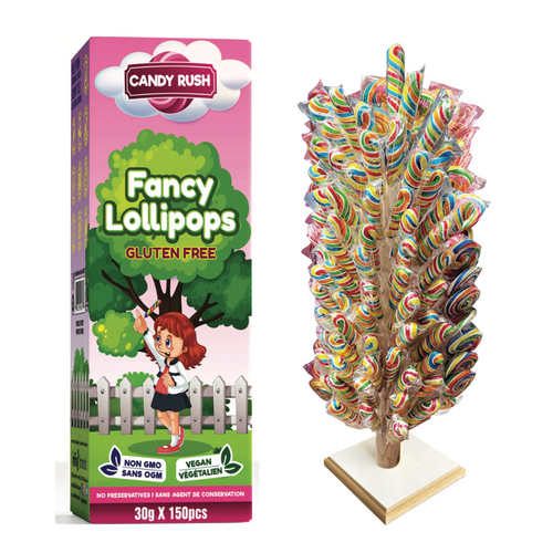 Candy Rush Fancy Lollipop 30g x 150p