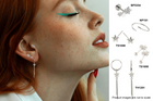 Tragus Piercing & Curated Ear Silver Jewellery