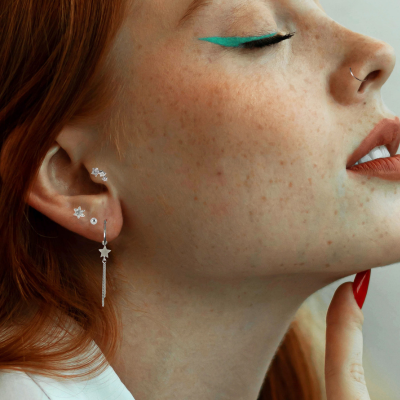 Tragus Piercing Curated Ear Silver Jewellery Spring Fair 2025