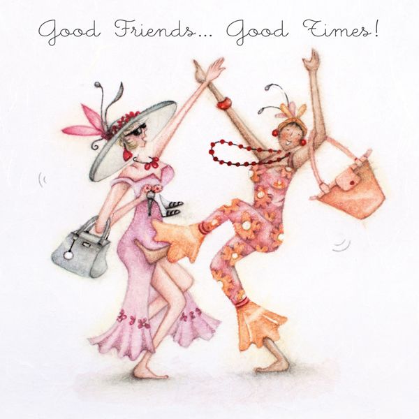 Ladies Who Love Life Greeting Cards