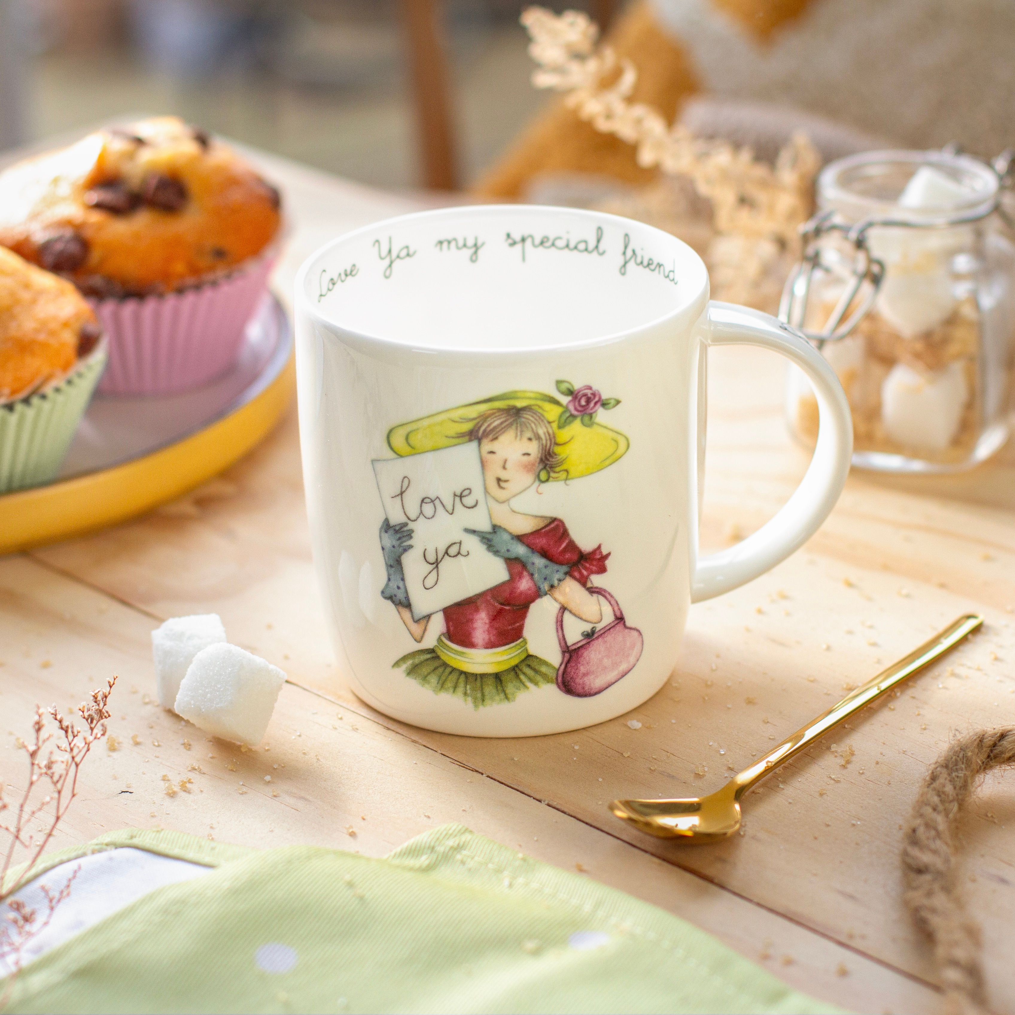 Fine China Mugs