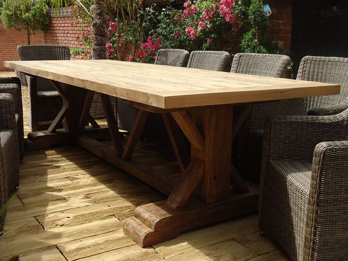 Valencia Dining Table | Reclaimed Teak