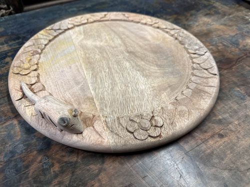 Cheese board with mouse aw104b