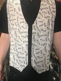 Waistcoats with musical notes