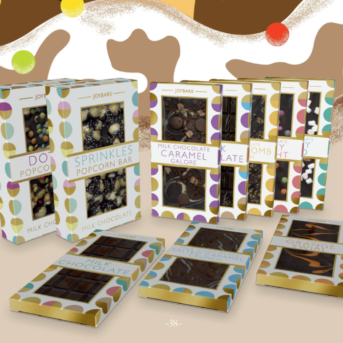 Joybars - premium bars with toppings & messages