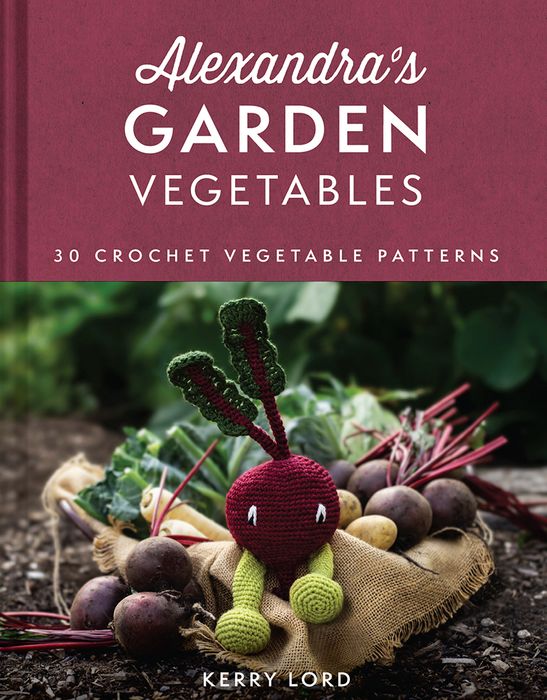 Crochet Vegetable Book - NEW