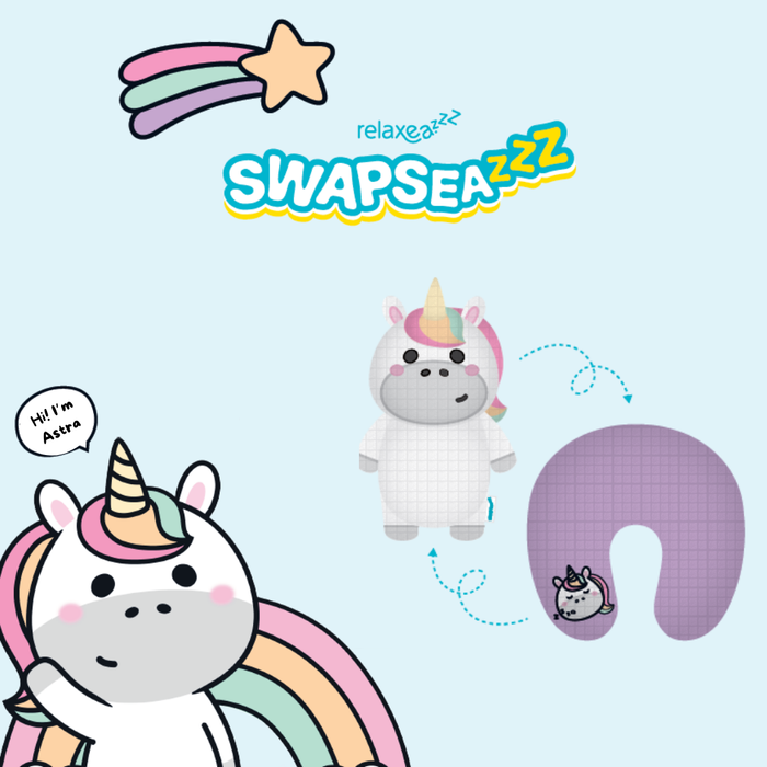 Swapseazzz 2-in-1 travel pillows